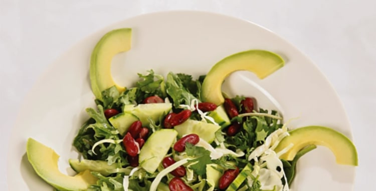 Chef V's recipe for healthy green salad