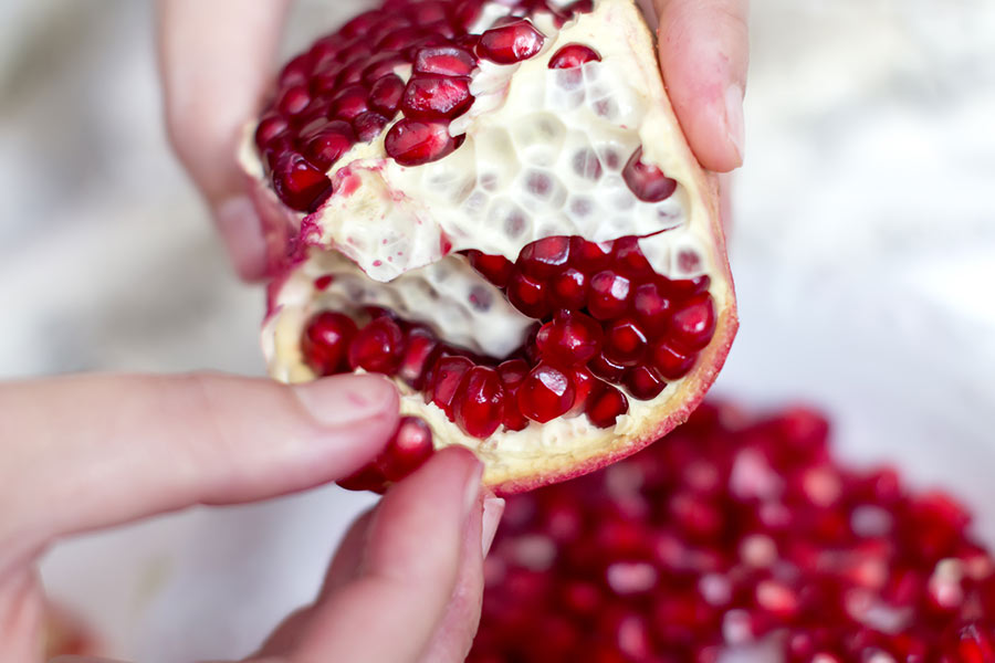 Two Recipes: Superfood Pomegranate Seeds in Salads